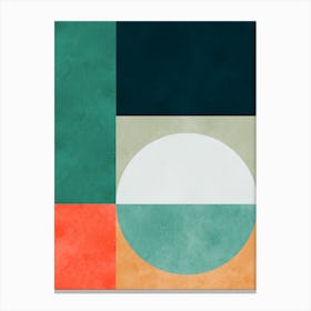 Expressive geometric shapes 14 Canvas Print