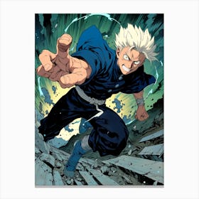 Satoru Gojo Jujutsu Kaisen Anime Manga 6 Canvas Print