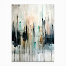 Abstract Cityscape Canvas Print