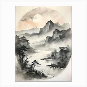 Asian Landscape Painting 6 Canvas Print