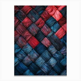 Woven Background Canvas Print