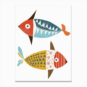 Two Fish 4 Canvas Print