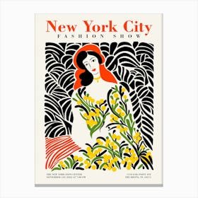 NYC FASHIONSHOW Canvas Print