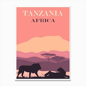 Tanzania Africa 3 Canvas Print