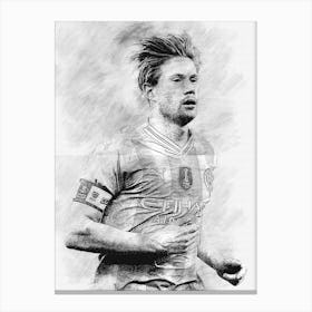 Kevin De Bruyne 2 Canvas Print