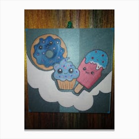 Dessert Canvas Print