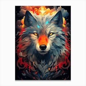 Wolf Art 4 Canvas Print