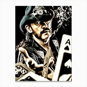 Lemmy Kilmister Motorhead 3 Canvas Print