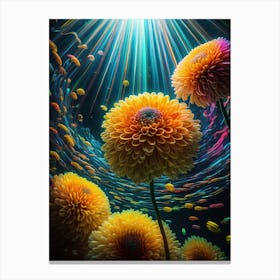 chrysanthemum ¹ Canvas Print