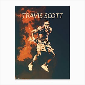 Travis Scott 54 Canvas Print