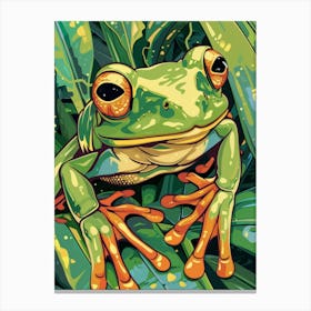 Tree Frog Canvas Print