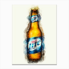 Miller Lite Canvas Print