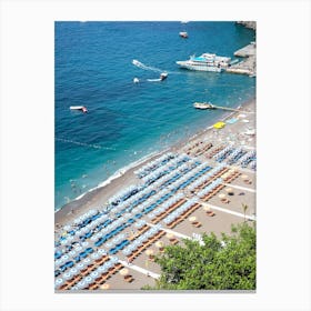 Colorful Parasol | Sorrento explored Canvas Print