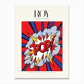 Pop! Newsweek Magazine Poster|Roy Lichtenstein 1966 Toile