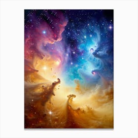 Nebula Galaxy Space Poster Canvas Wall Room Decor Stampe su tela