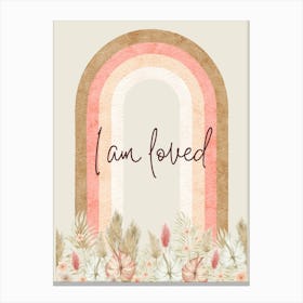 I Am Loved 1 Canvas Print