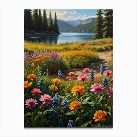 Wildflowers 12 Canvas Print