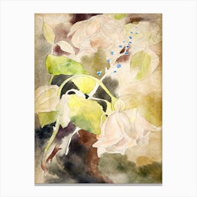 Peachy Rose (ca.1915), Charles Demuth Canvas Print