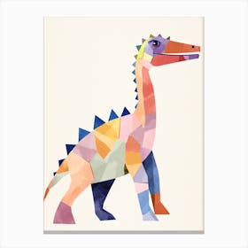 Nursery Dinosaur Art Baryonyx 5 Canvas Print