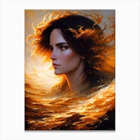 Mermaid 3 Canvas Print