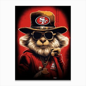 A San Francisco 49ers Lion Canvas Print