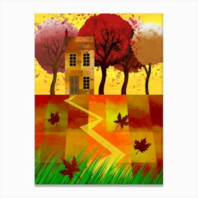 A Day in Autumn Canvas Print