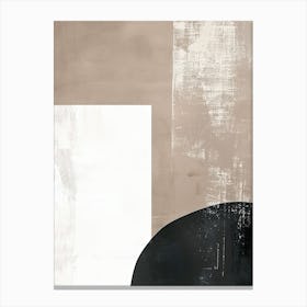 Soft Echoes Minimalist Style Canvas Print