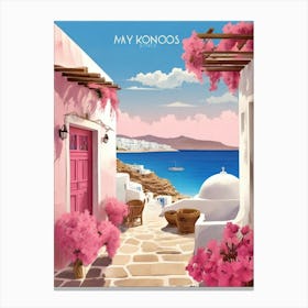 Mykonos Canvas Print