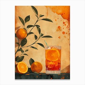 Orange Juice 5 Canvas Print