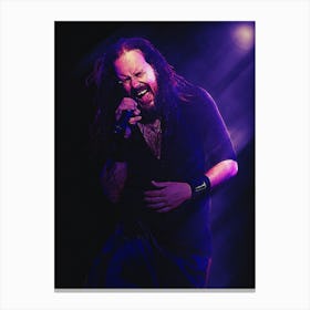 Superstars Of Jonathan Davis Live Korn Canvas Print