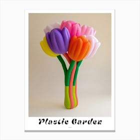 Dreamy Inflatable Flowers Poster Tulip 1 Canvas Print