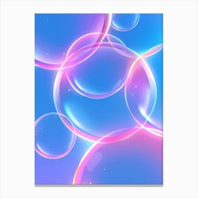 Bubbles Wallpaper 1 Canvas Print