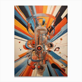 Engineered Symphony Canvas Print