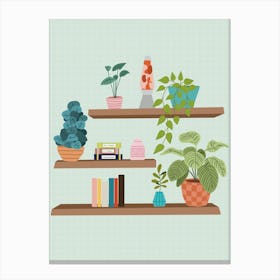 Plant Shelf Canvas Print