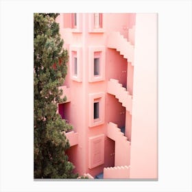 Muralla Roja Pinks Canvas Print
