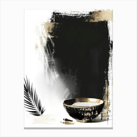 Black And Gold Canvas Print 10 Canvas Print