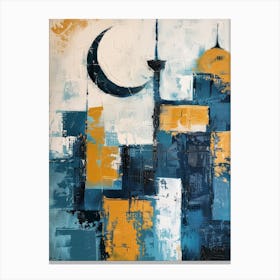 Muslim City Canvas Print