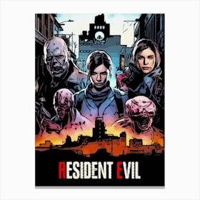 Resident Evil 3 Lienzo