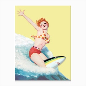 Pin-up VI Canvas Print