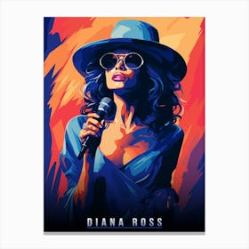 Diana Ross 1 Canvas Print