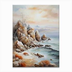 Rocky Shore 6 Canvas Print