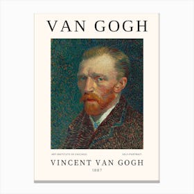 Self-Portrait - Vincent Van Gogh Canvas Print
