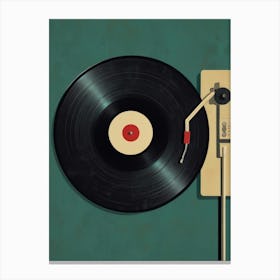 Vinyl Record 5 Canvas Print