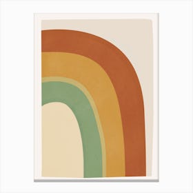 Colorful Abstract Rainbow 1 Canvas Print