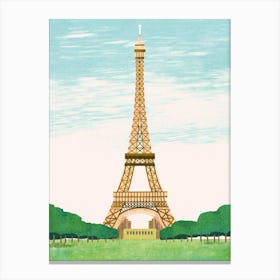 Paris Eiffel Tower Canvas Print