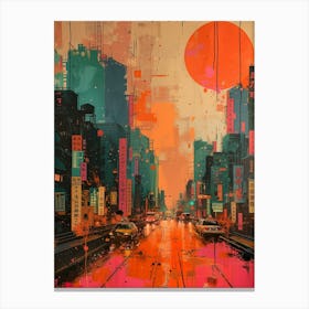 'Cityscape' 1 Canvas Print