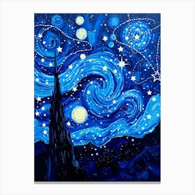 Starry Night 33 Canvas Print