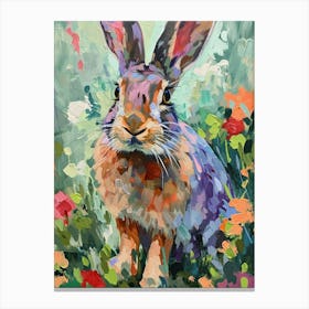 Polish Rabbit Painting 3 Canvas Print