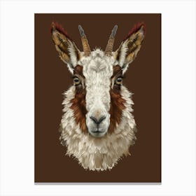 Goat Head Canvas Print Canvas Print