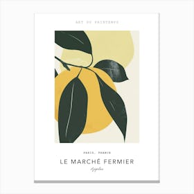 Apples Le Marche Fermier Poster 8 Canvas Print